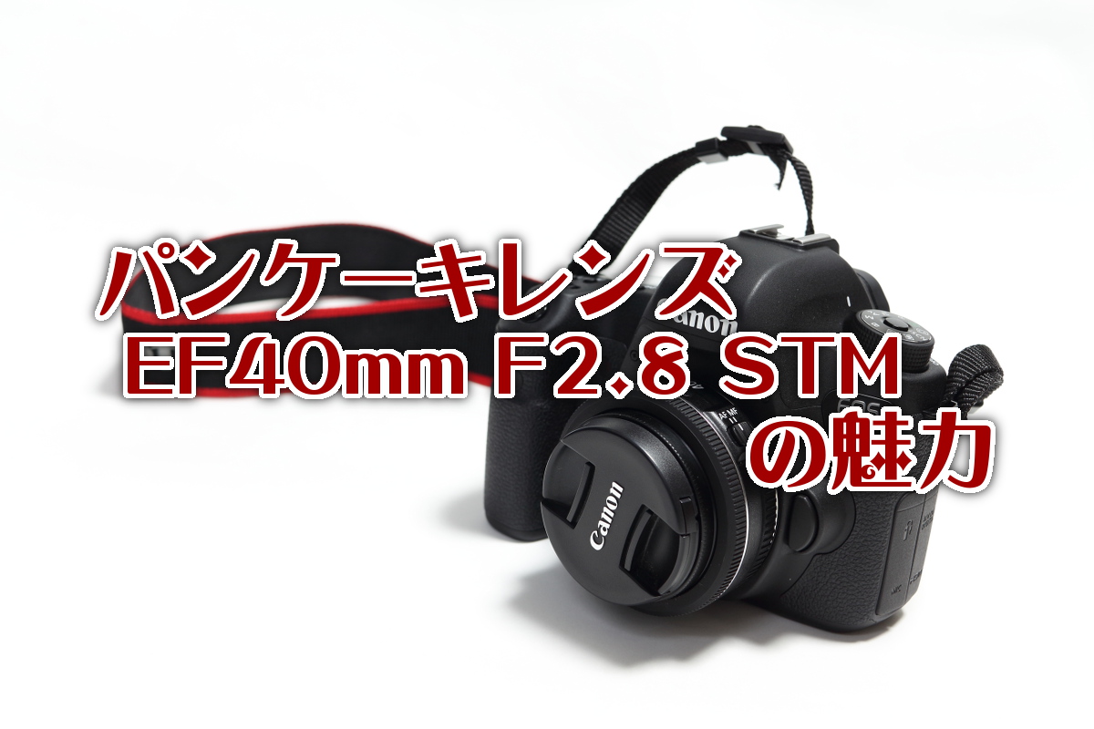 EF40mm F2.8 STMレビュー | てぴっくす