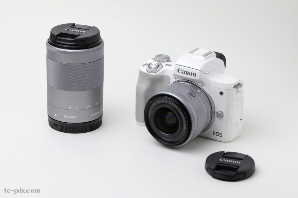 Canon EOS Kiss Mのダブルズームキットの写真
