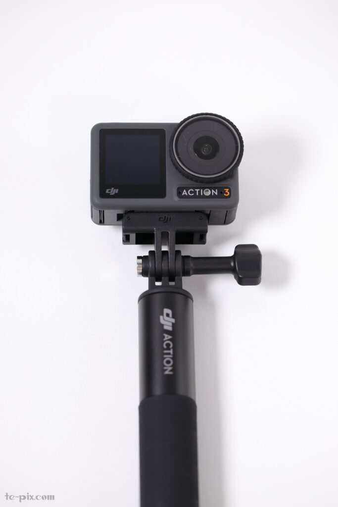 OSMO ACTION3 延長ロッド取り付け