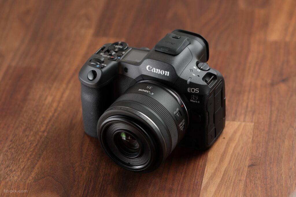 EOS R5 MarkIIとRF35mm
