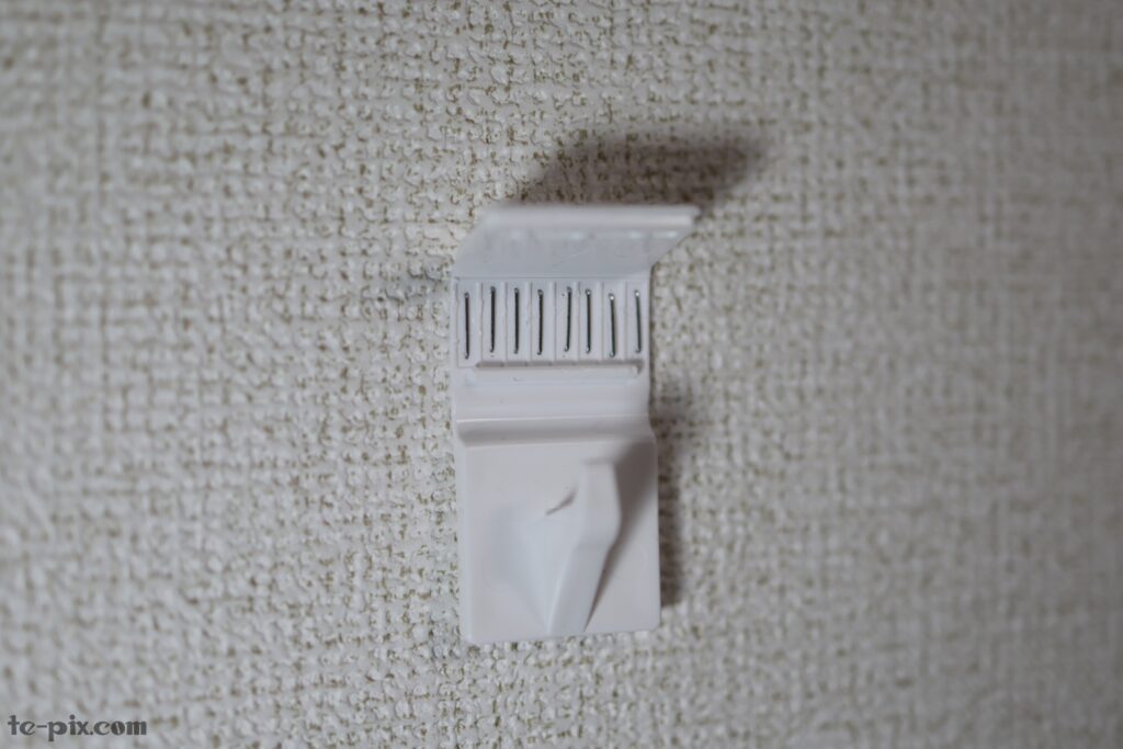 傷のつかないフック